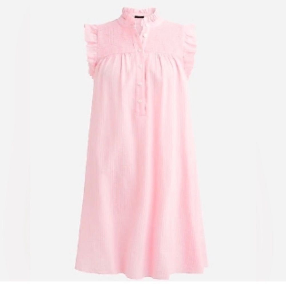 J. Crew Garden dress in soft gauze Size ST - Picture 9 of 10